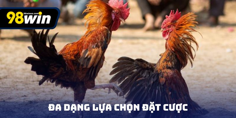 Đa dạng lựa chọn đặt cược