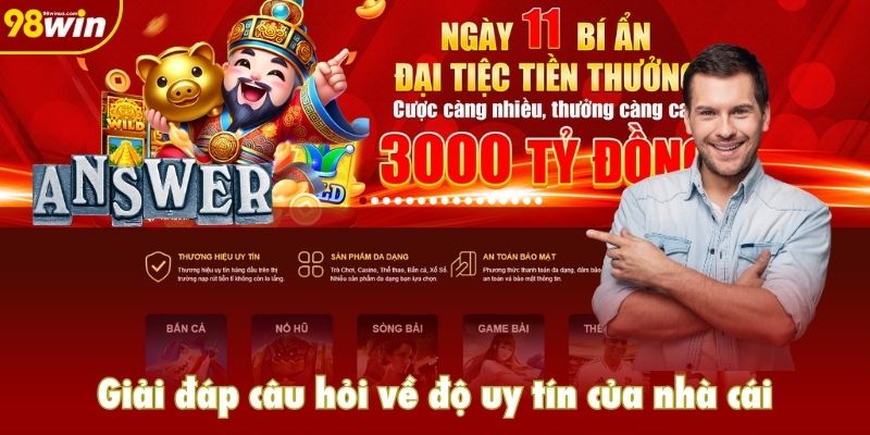Giải đáp câu hỏi về độ uy tín của nhà cái