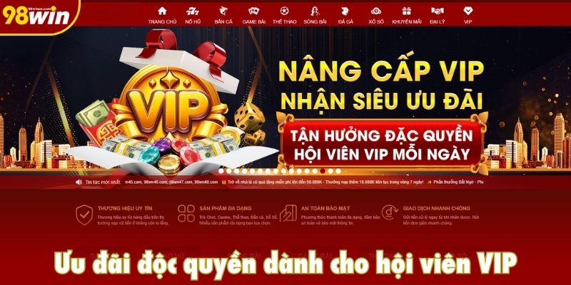Ưu đãi độc quyền dành cho hội viên VIP