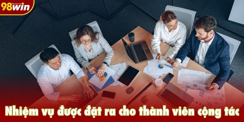 Nhiệm vụ được đặt ra cho thành viên cộng tác